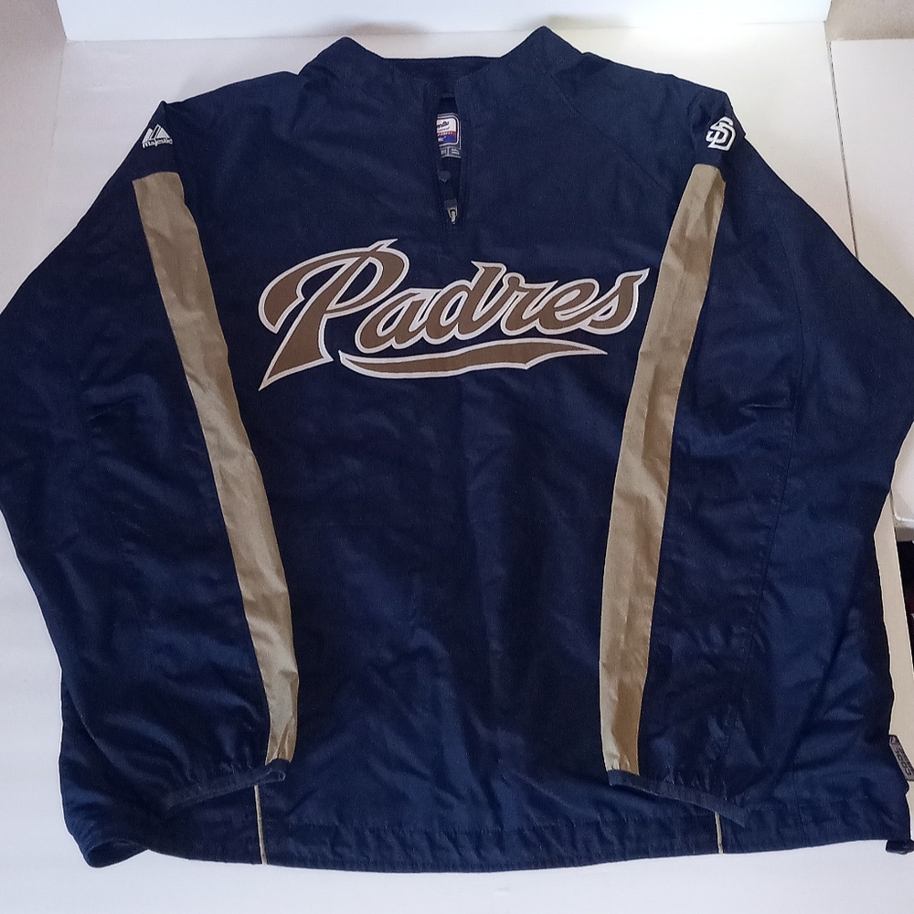 MAJESTIC San Diego Padres mens pullover size XL